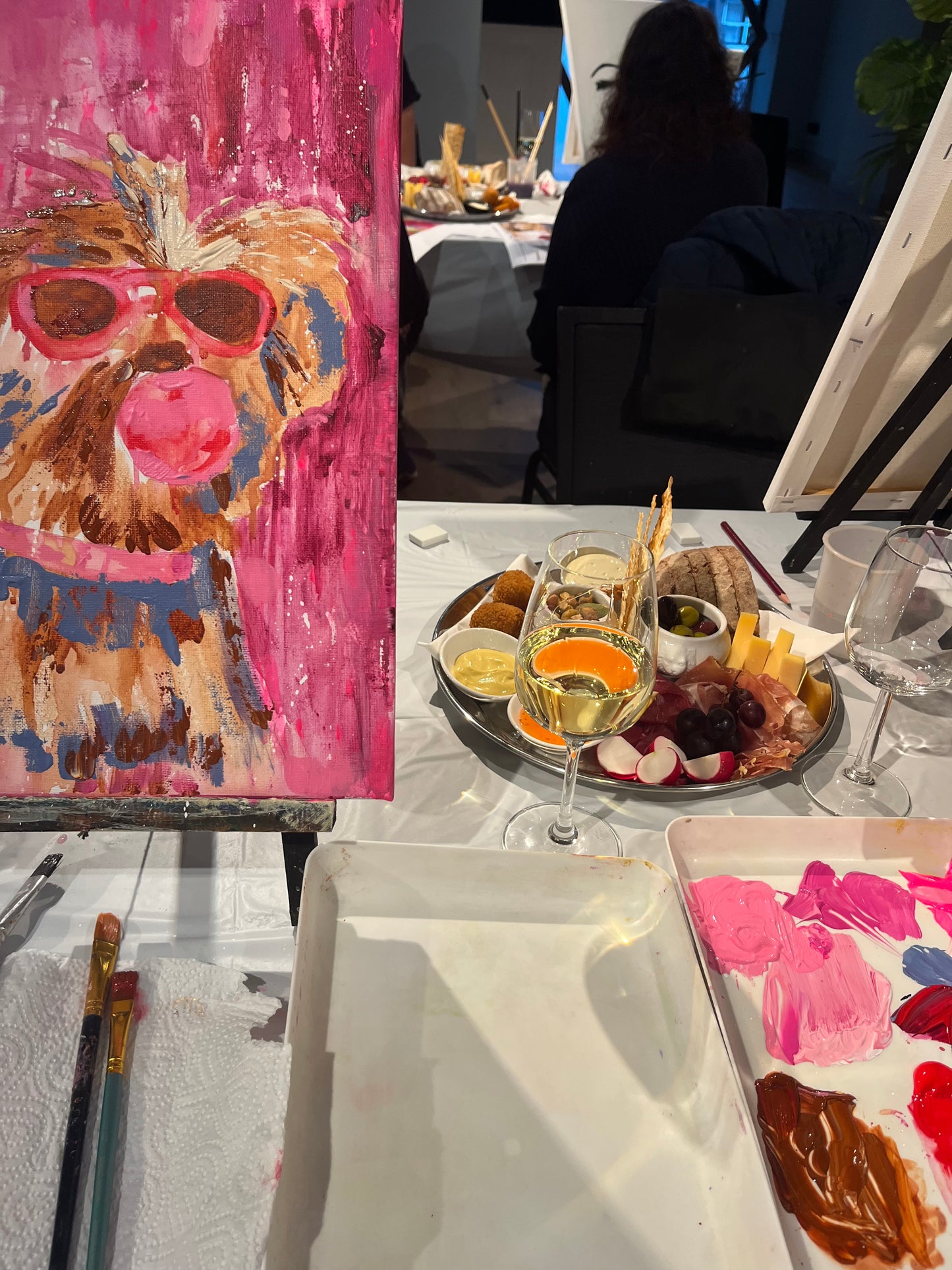Paint & Sip avond 17 oktober