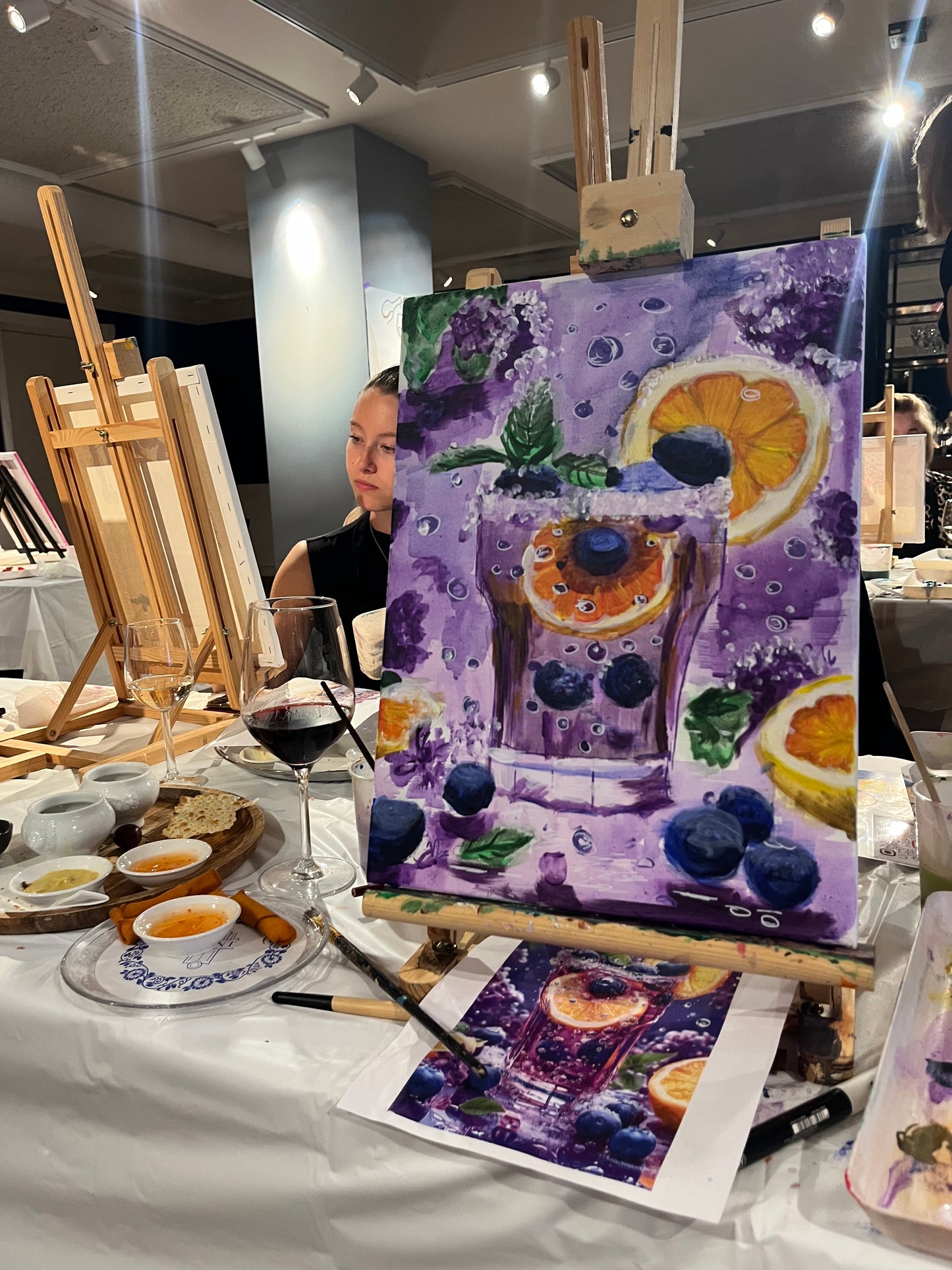 Paint & Sip avond 17 oktober
