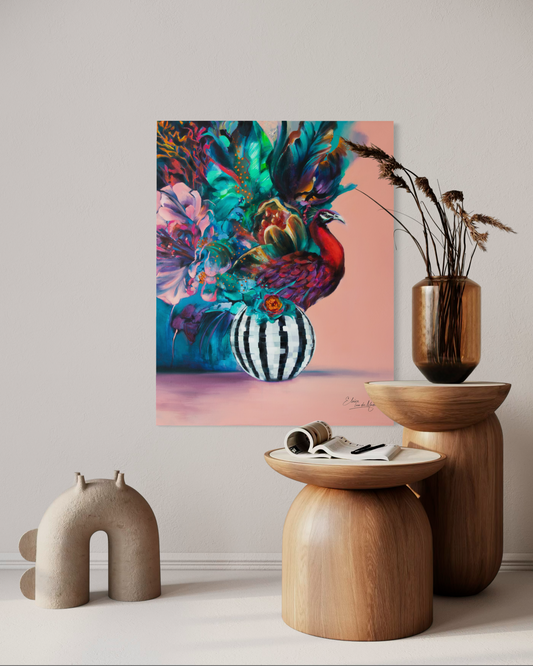 Canvas print 'Where Opposites Bloom'