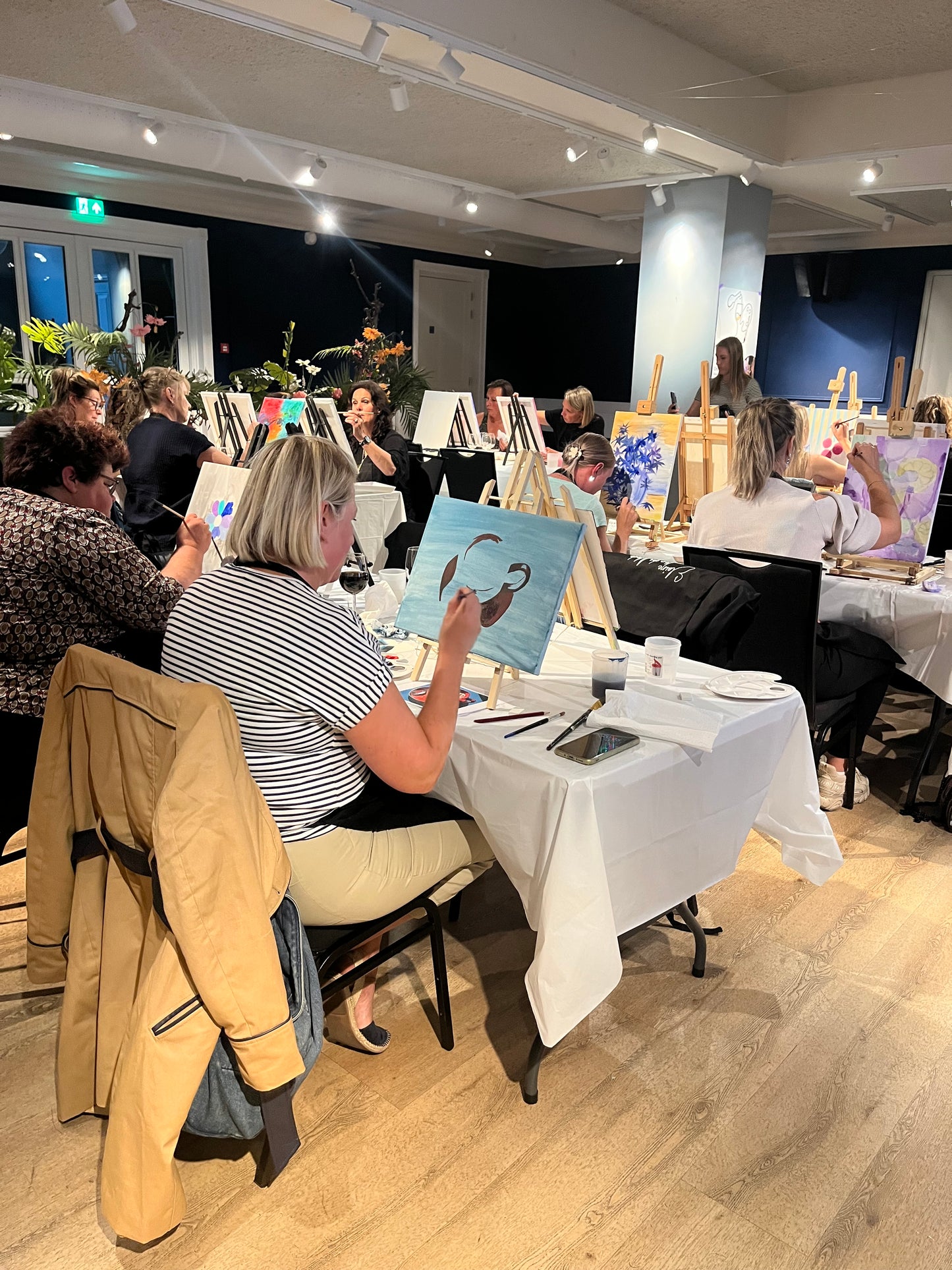 Paint & Sip avond 17 oktober