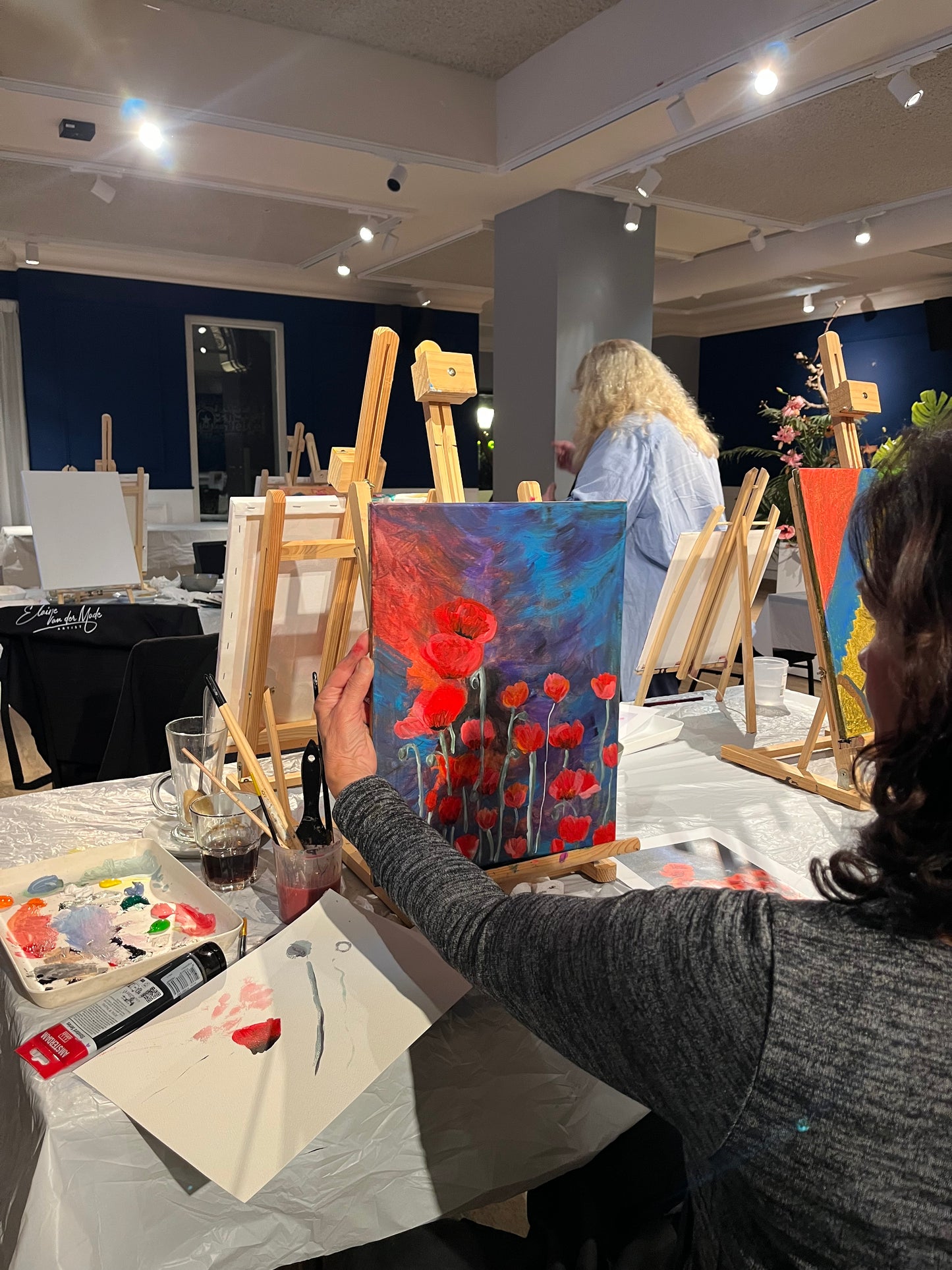 Workshop Bloemen schilderen 18 maart