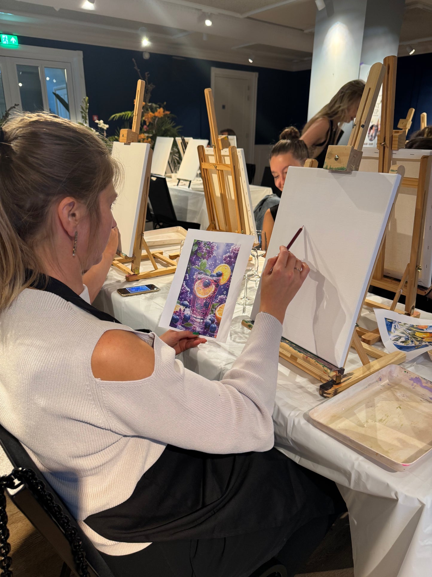 Paint & Sip avond 17 oktober