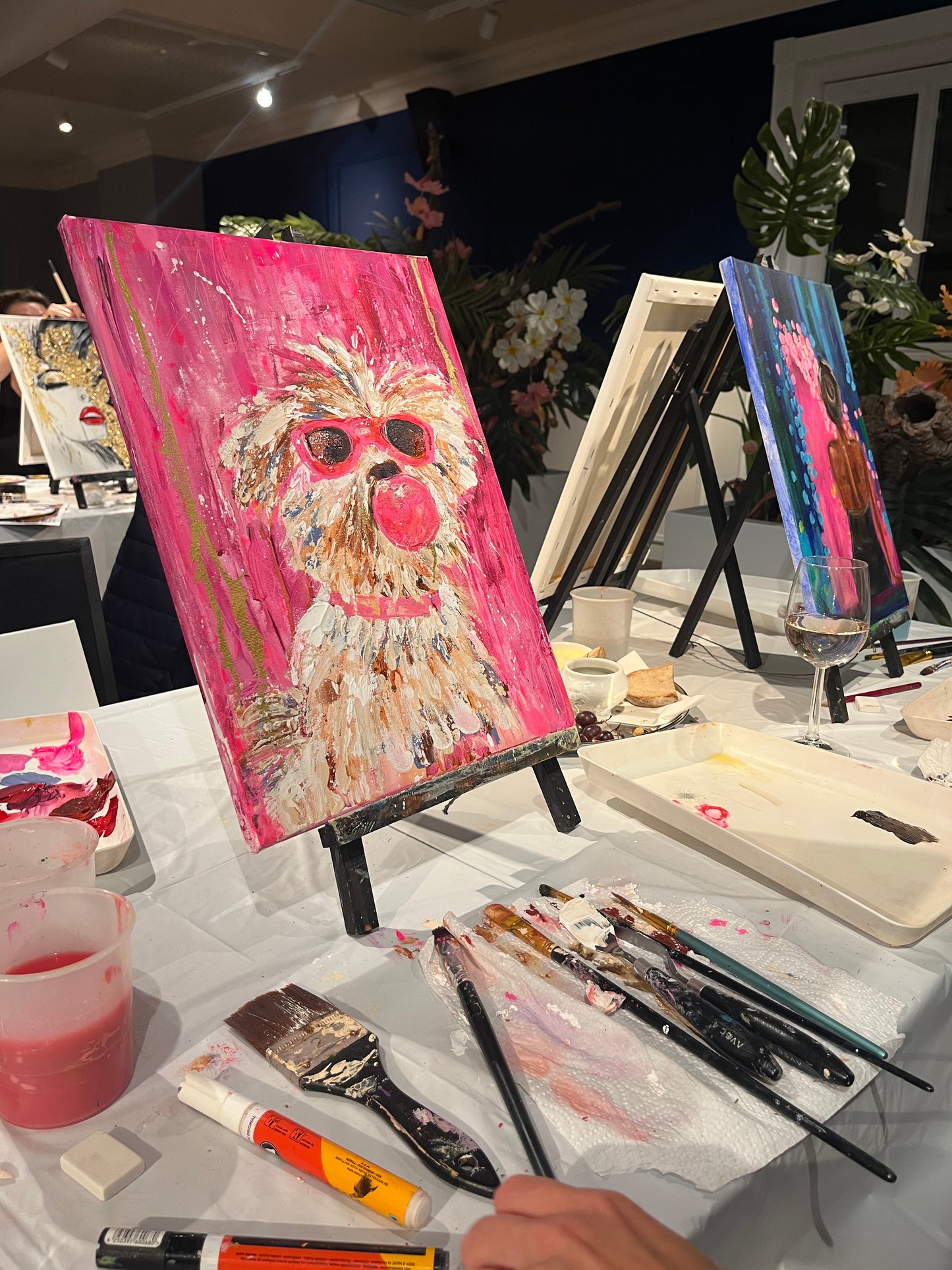 Paint & Sip avond 17 oktober