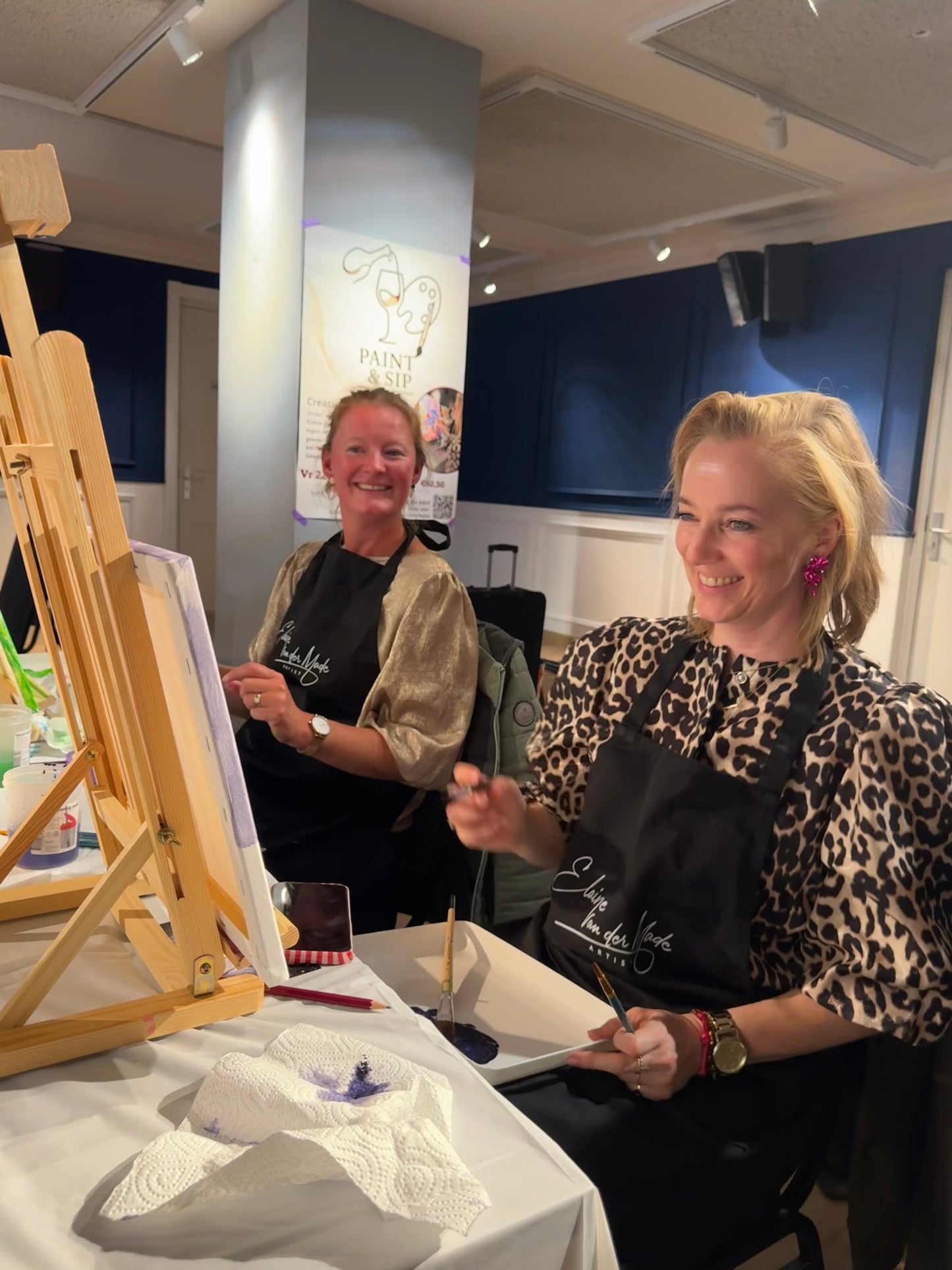 Paint & Sip avond 17 oktober
