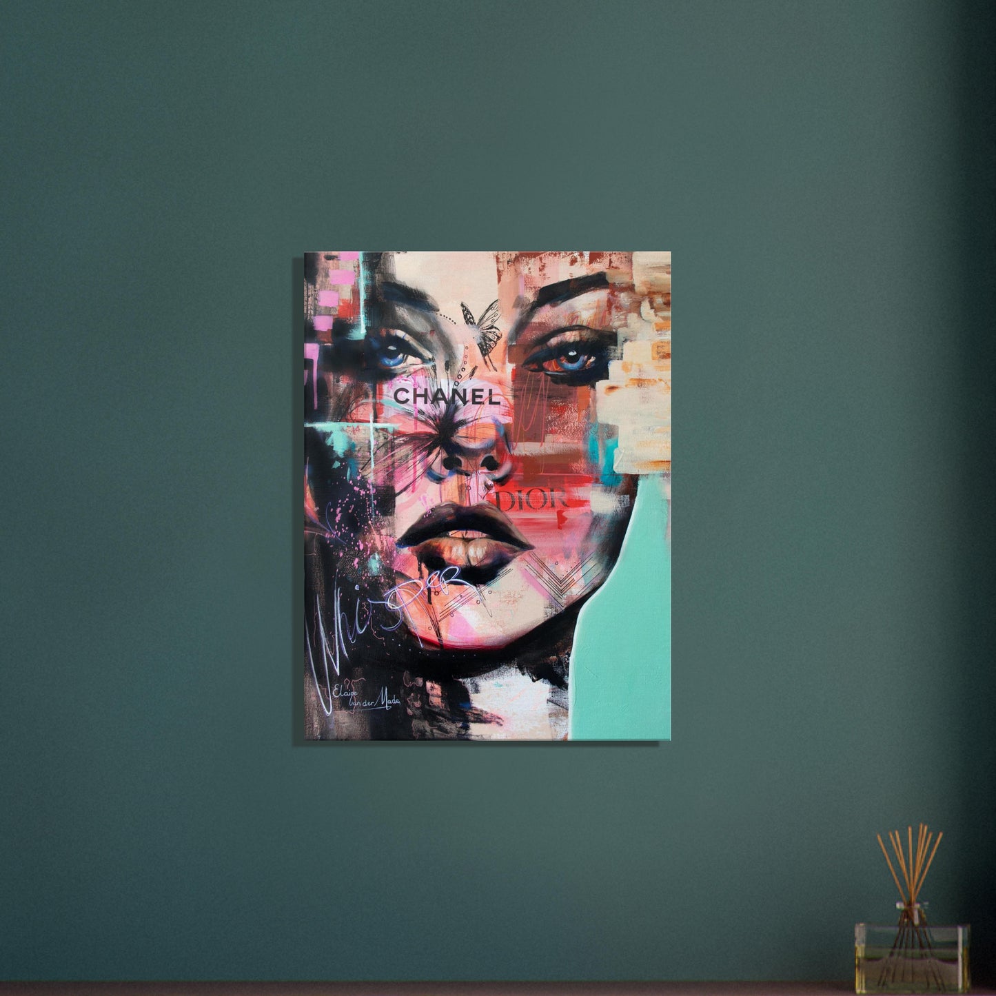 Canvas print 'Chanel Or Dior'