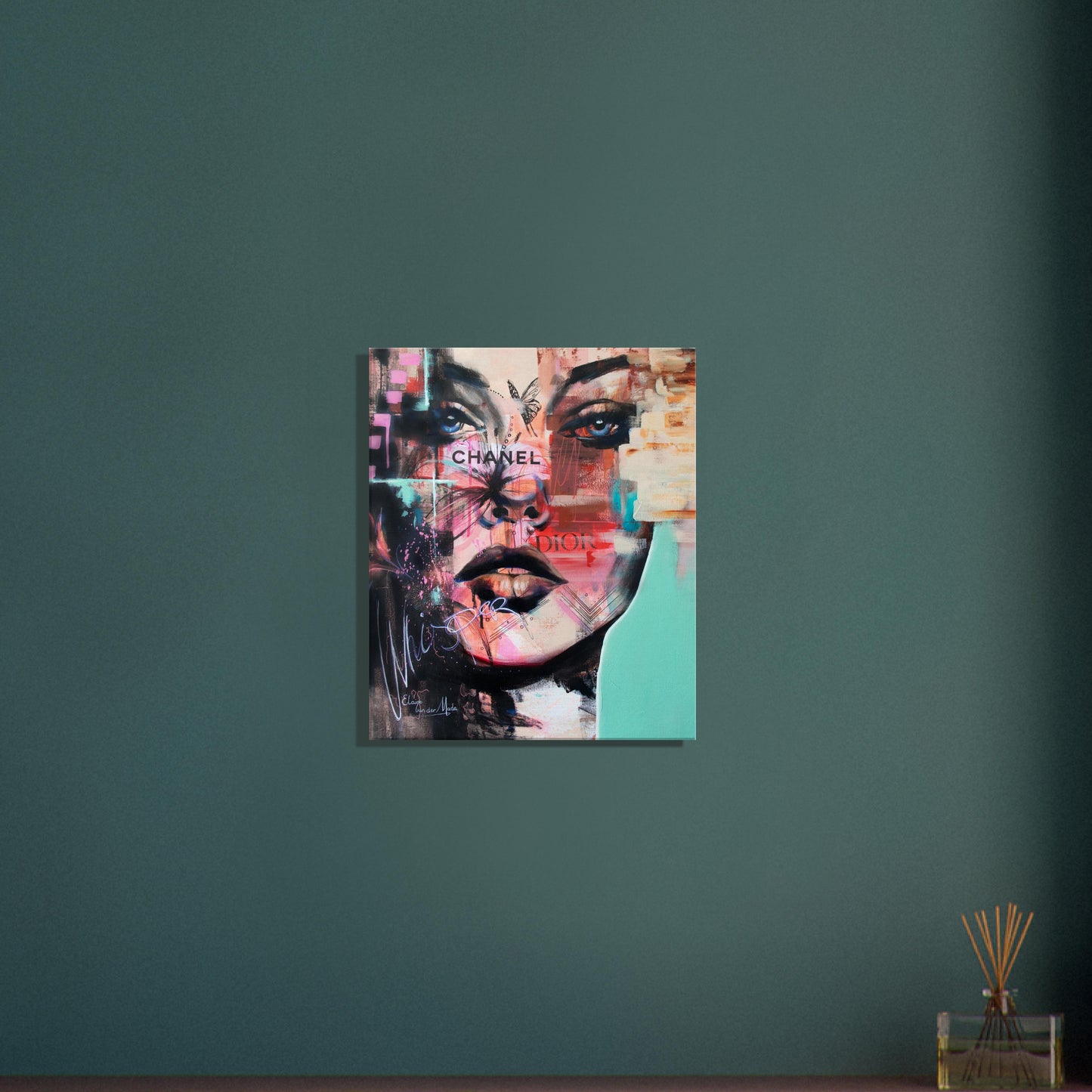 Canvas print 'Chanel Or Dior'