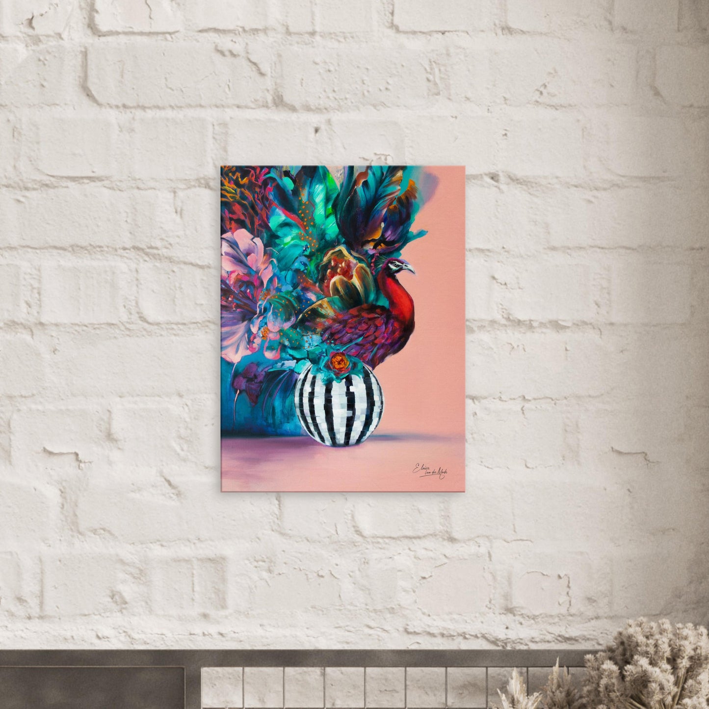 Canvas print 'Where Opposites Bloom'