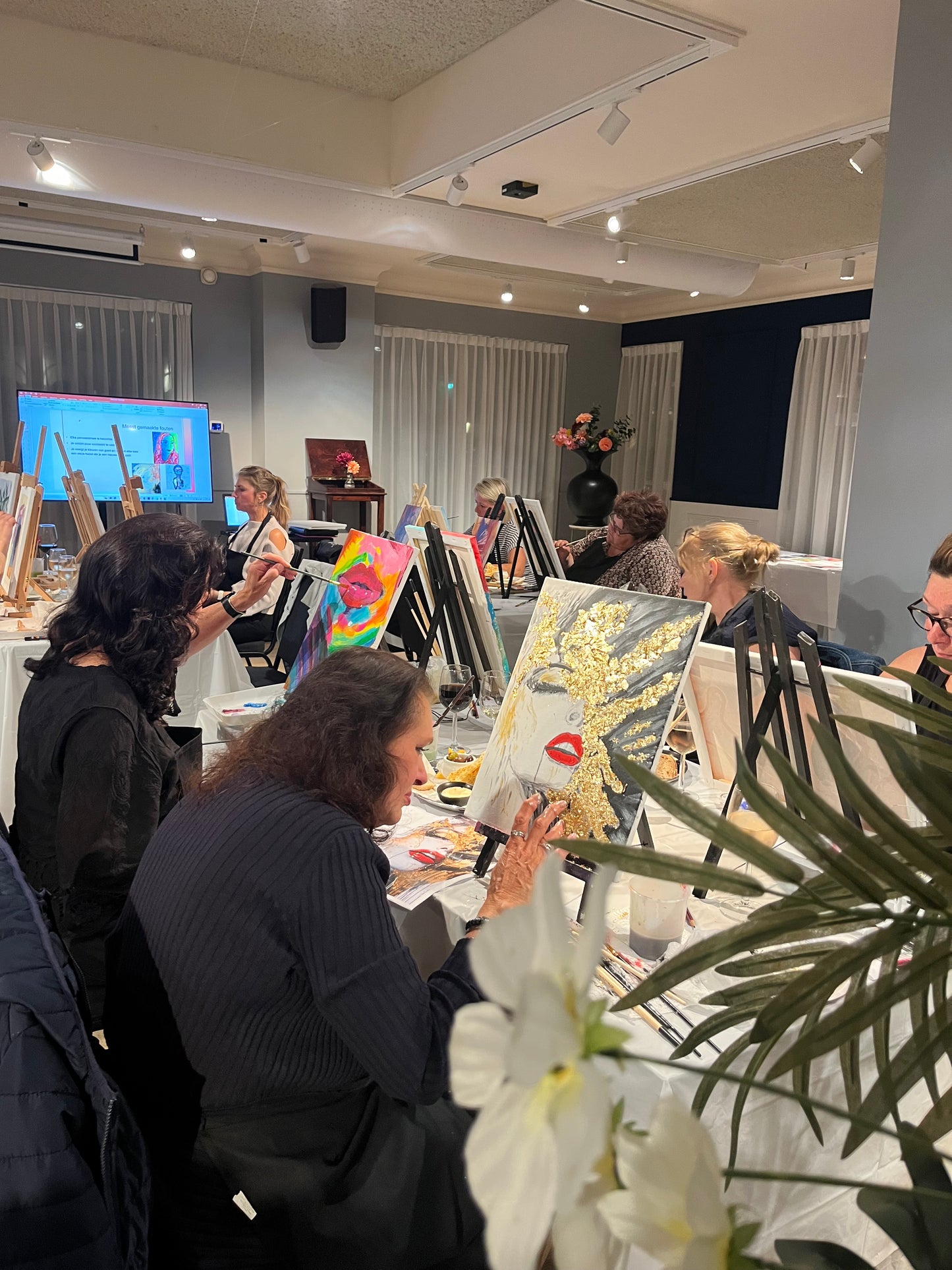Paint & Sip avond 17 oktober