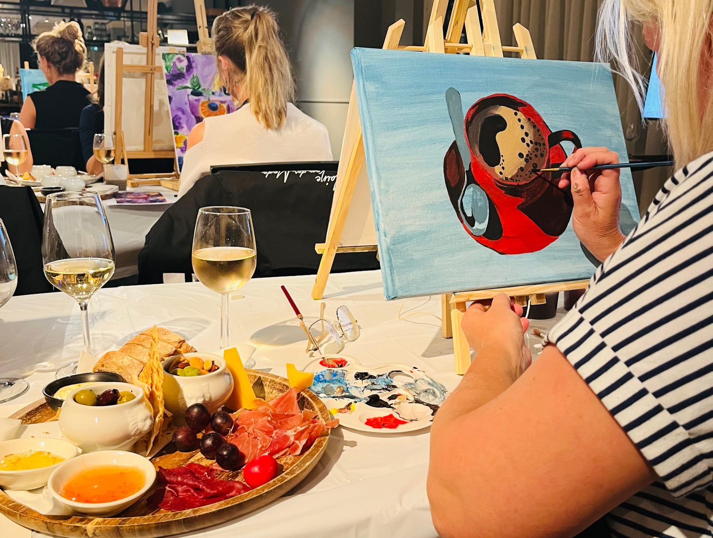 Paint & Sip avond 17 oktober