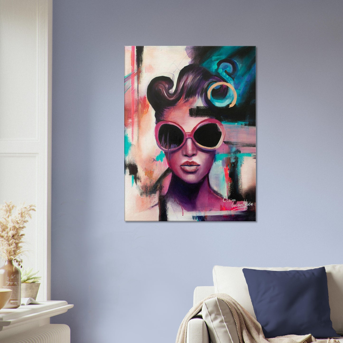 Canvas print 'Positive Vibe'