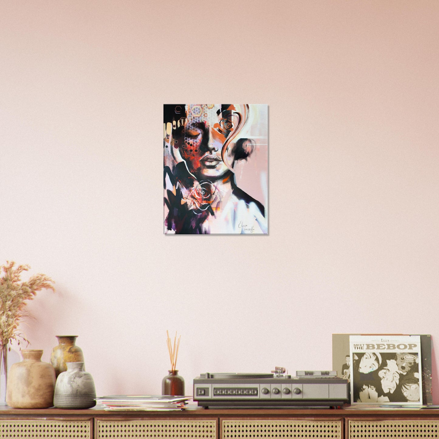 Canvas print 'Like A Rose'