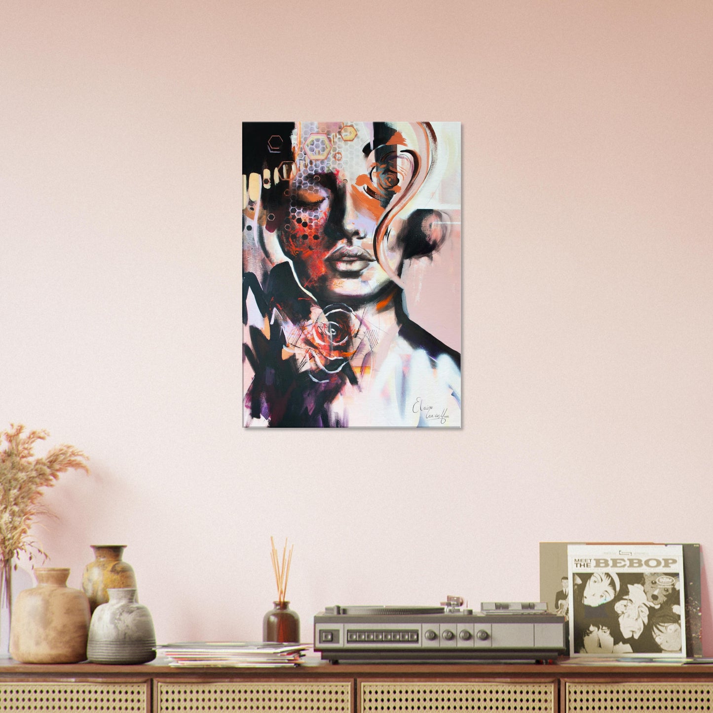 Canvas print 'Like A Rose'