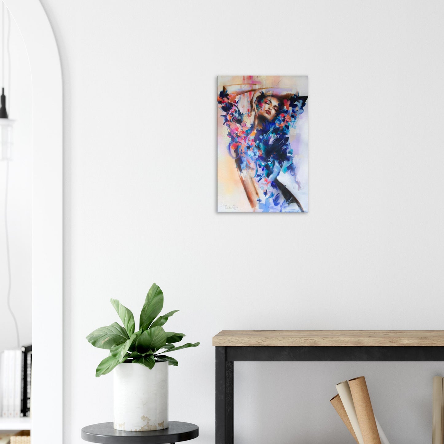 Canvas print 'Garden Of Wings'