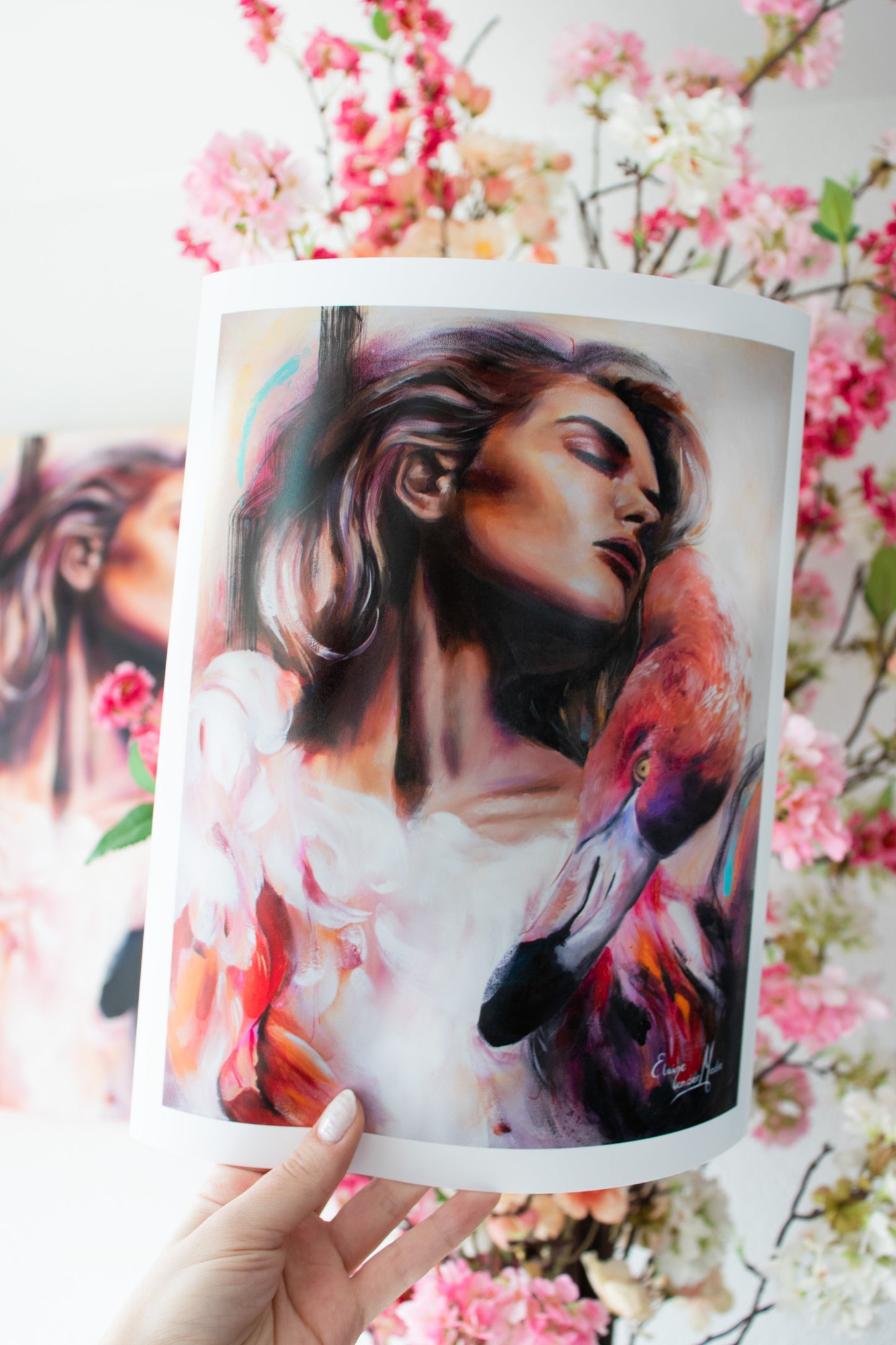 Fine art Print 'Pink Embrace'