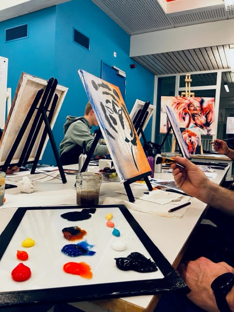 30 November Workshop 'Mixed media en olieverf'