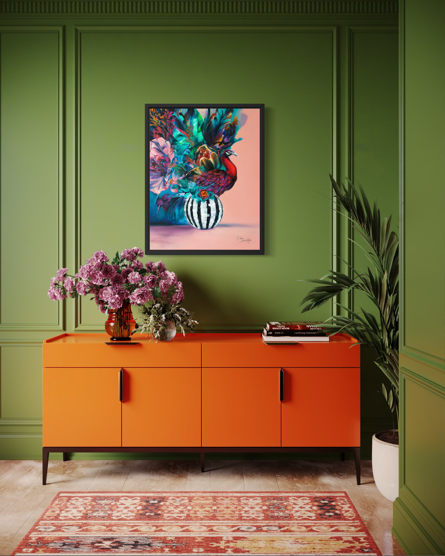 Canvas print 'Where Opposites Bloom'