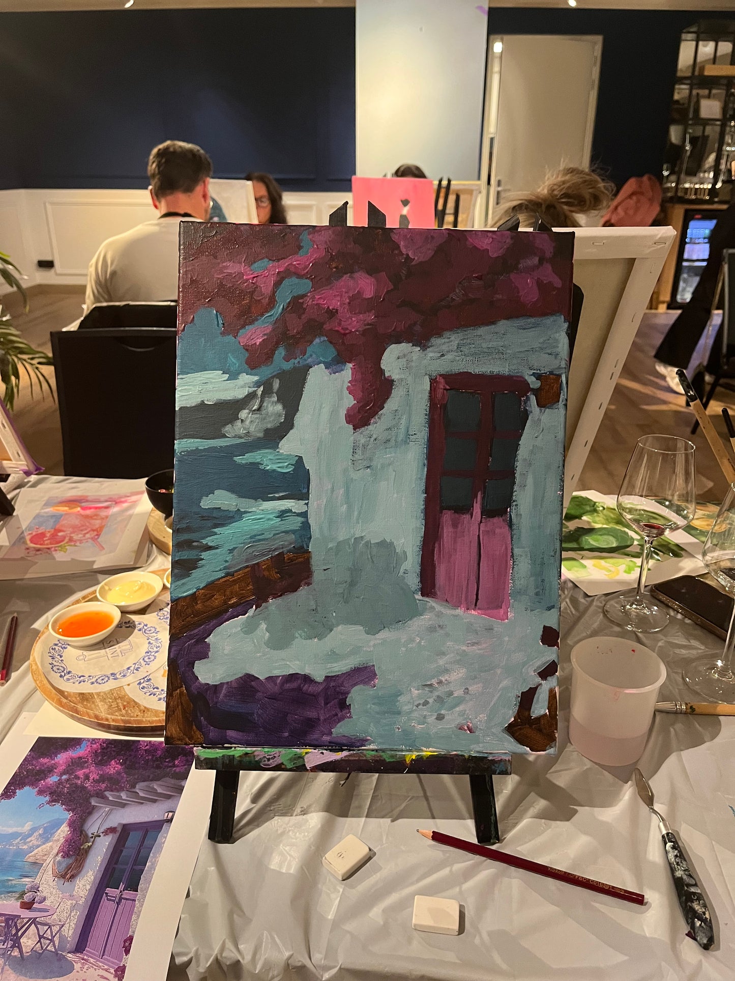 Workshop Bloemen schilderen 18 maart