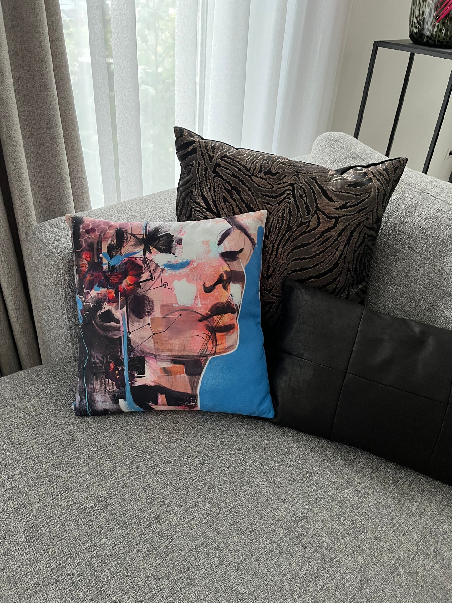 Luxurious Velvet Cushion 'Start of Life'