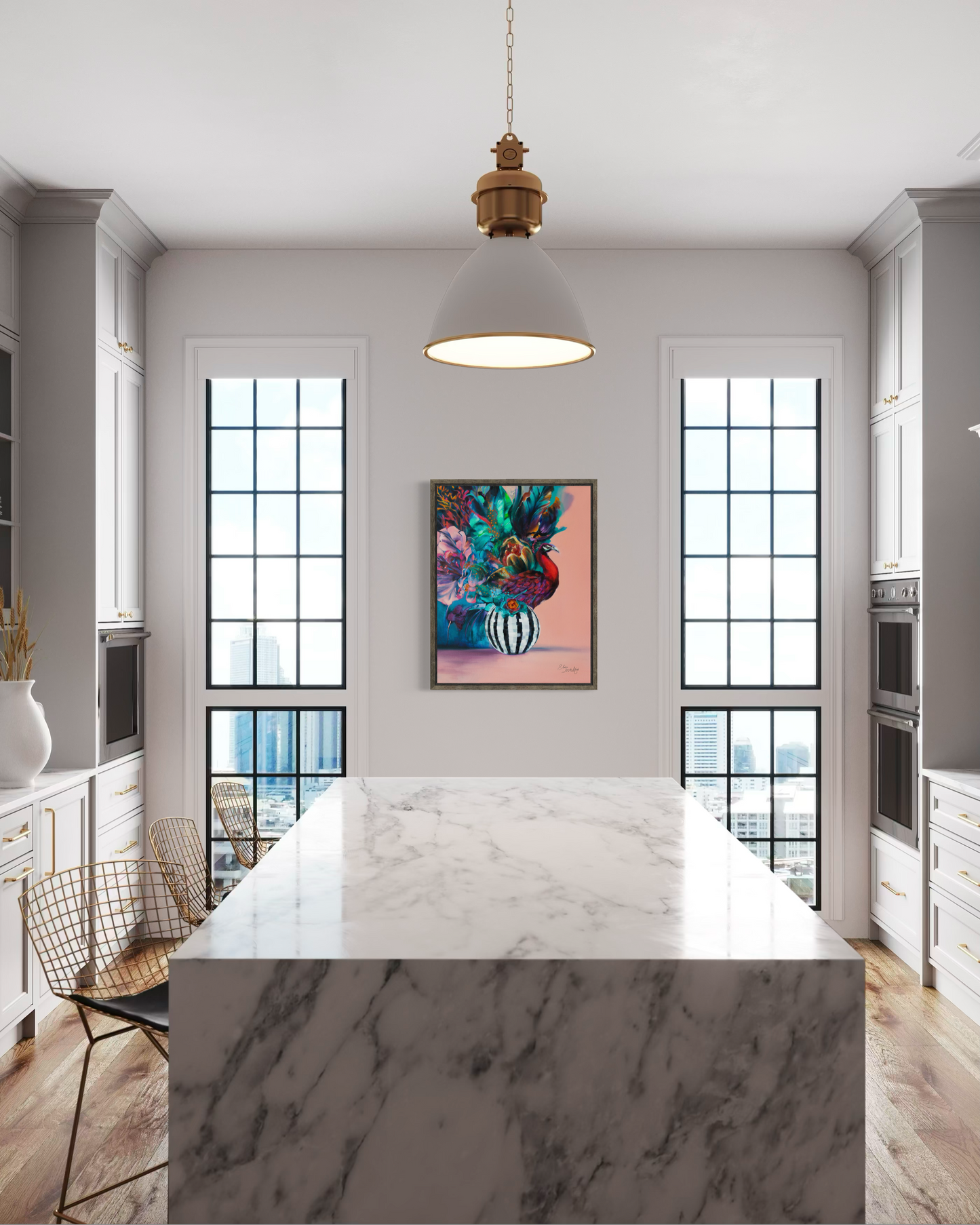 Canvas print 'Where Opposites Bloom'
