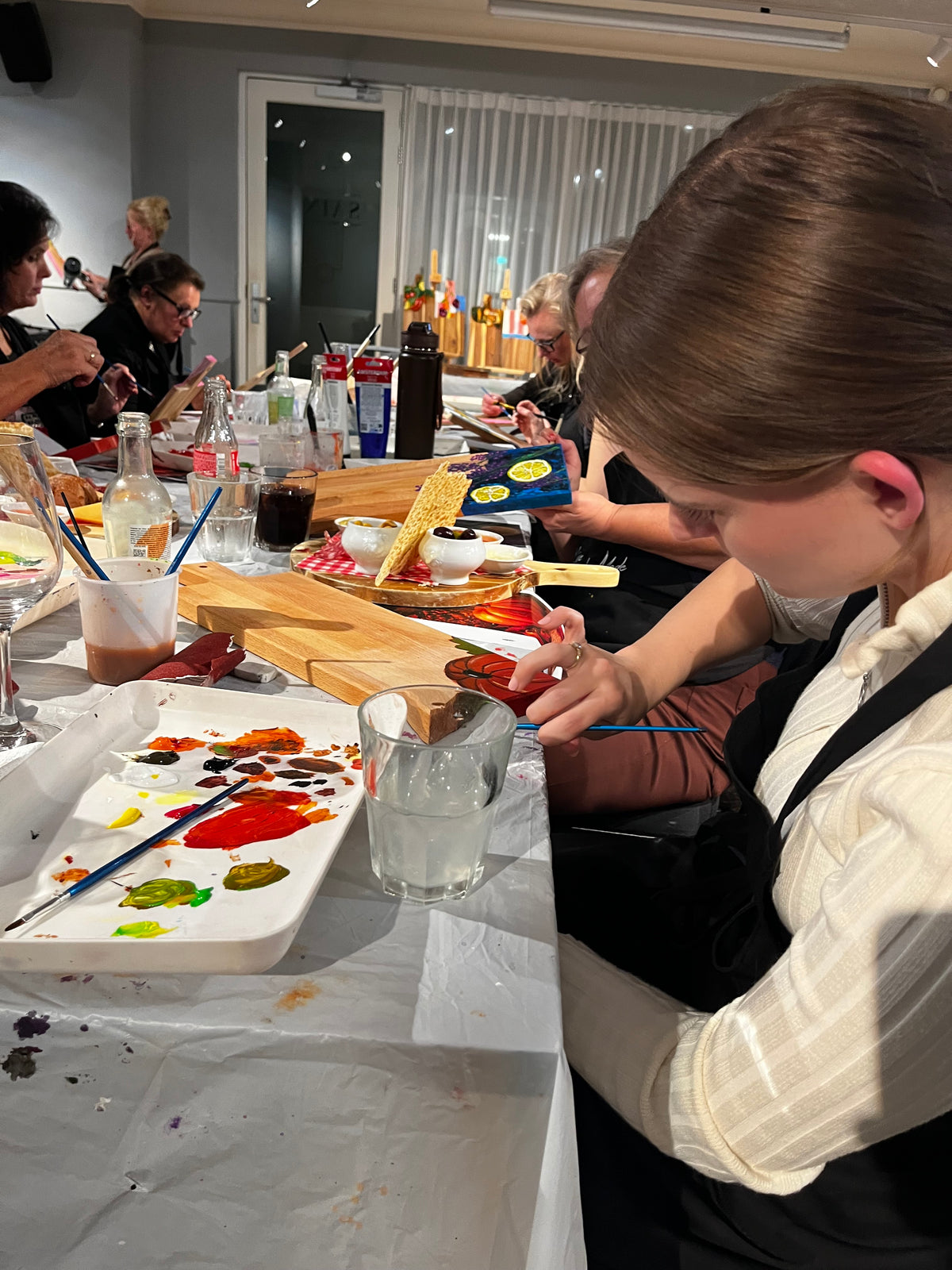 Paint & Sip | Borrelplanken schilderen | 29 januari