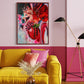 Canvas print 'The Royal Rouge'