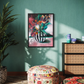 Canvas print 'Wine O'Clock'