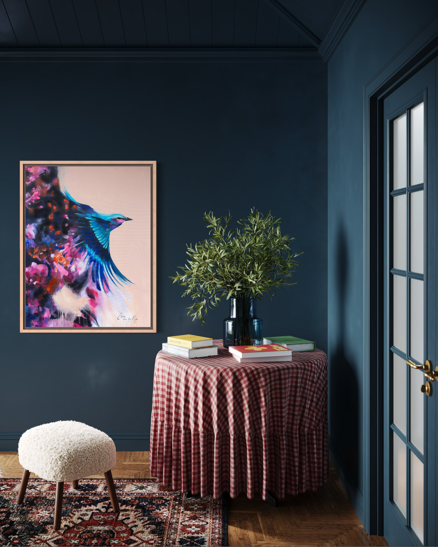 Canvas print 'She Flew Anyway'