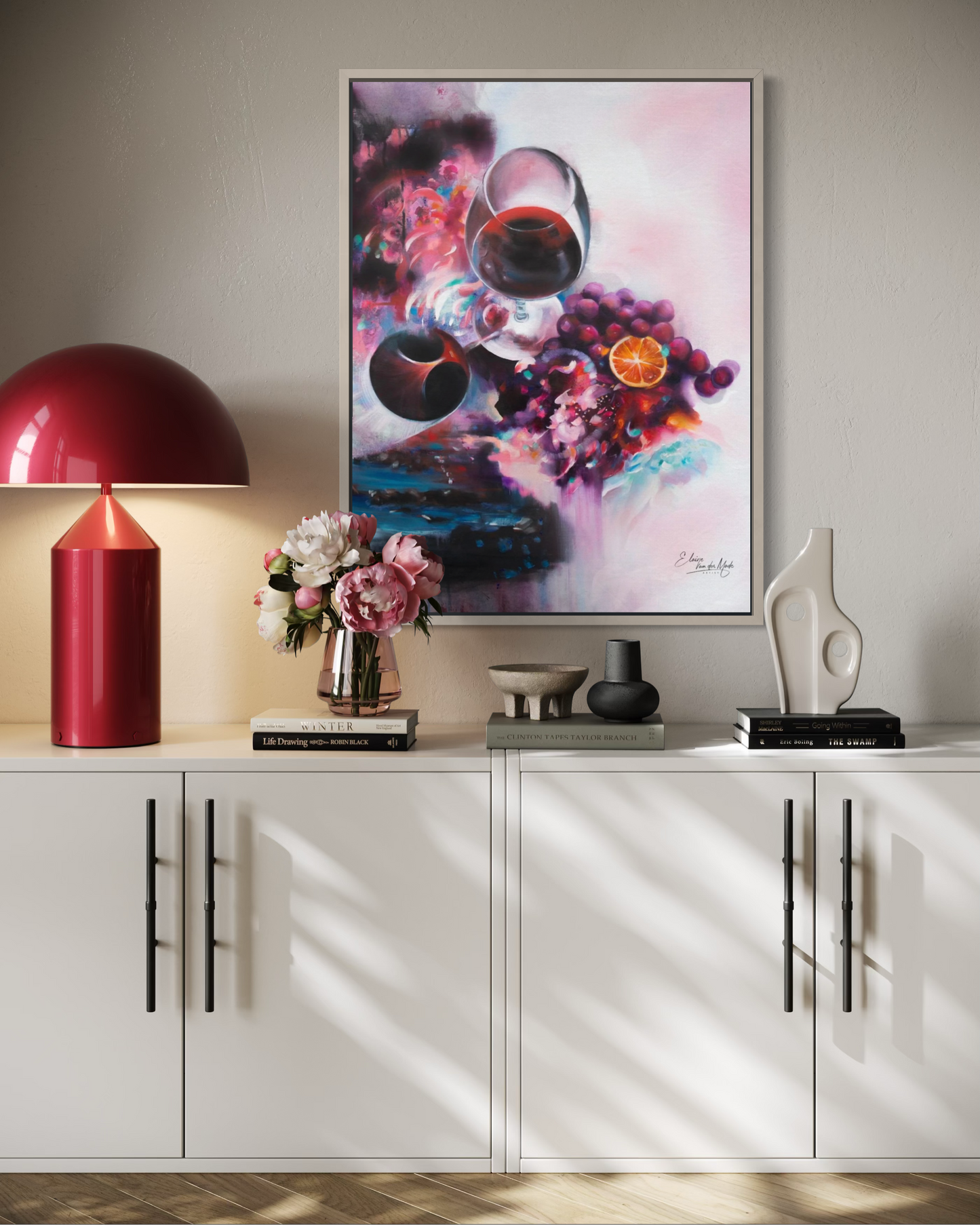 Canvas print 'The Art Of Wine'