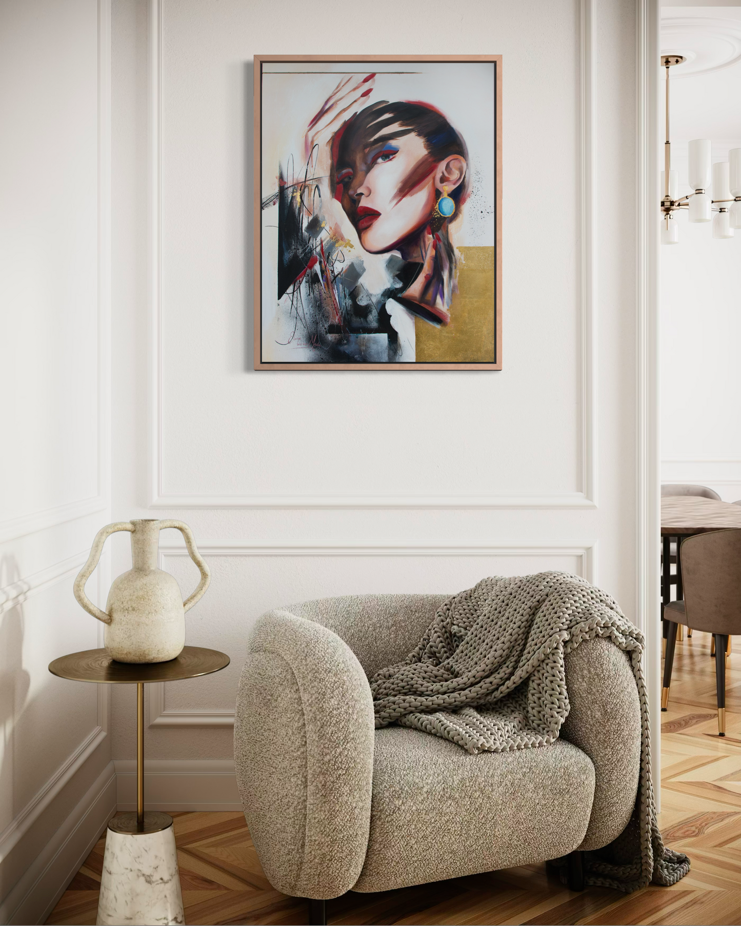 Canvas print 'Reflection'