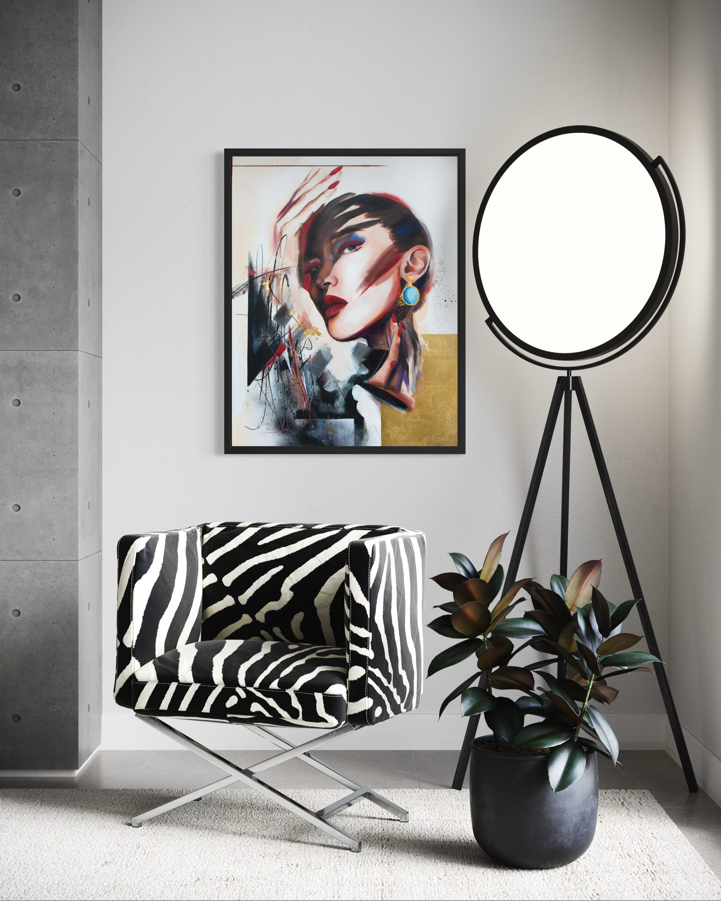 Canvas print 'Reflection'