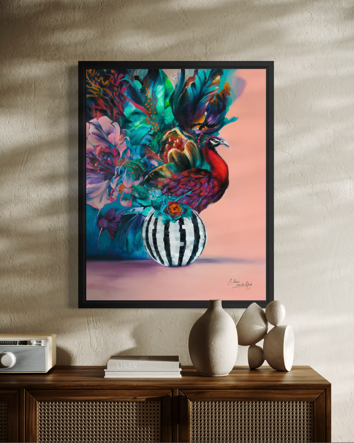 Canvas print 'Where Opposites Bloom'
