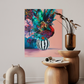 Canvas print 'Where Opposites Bloom'