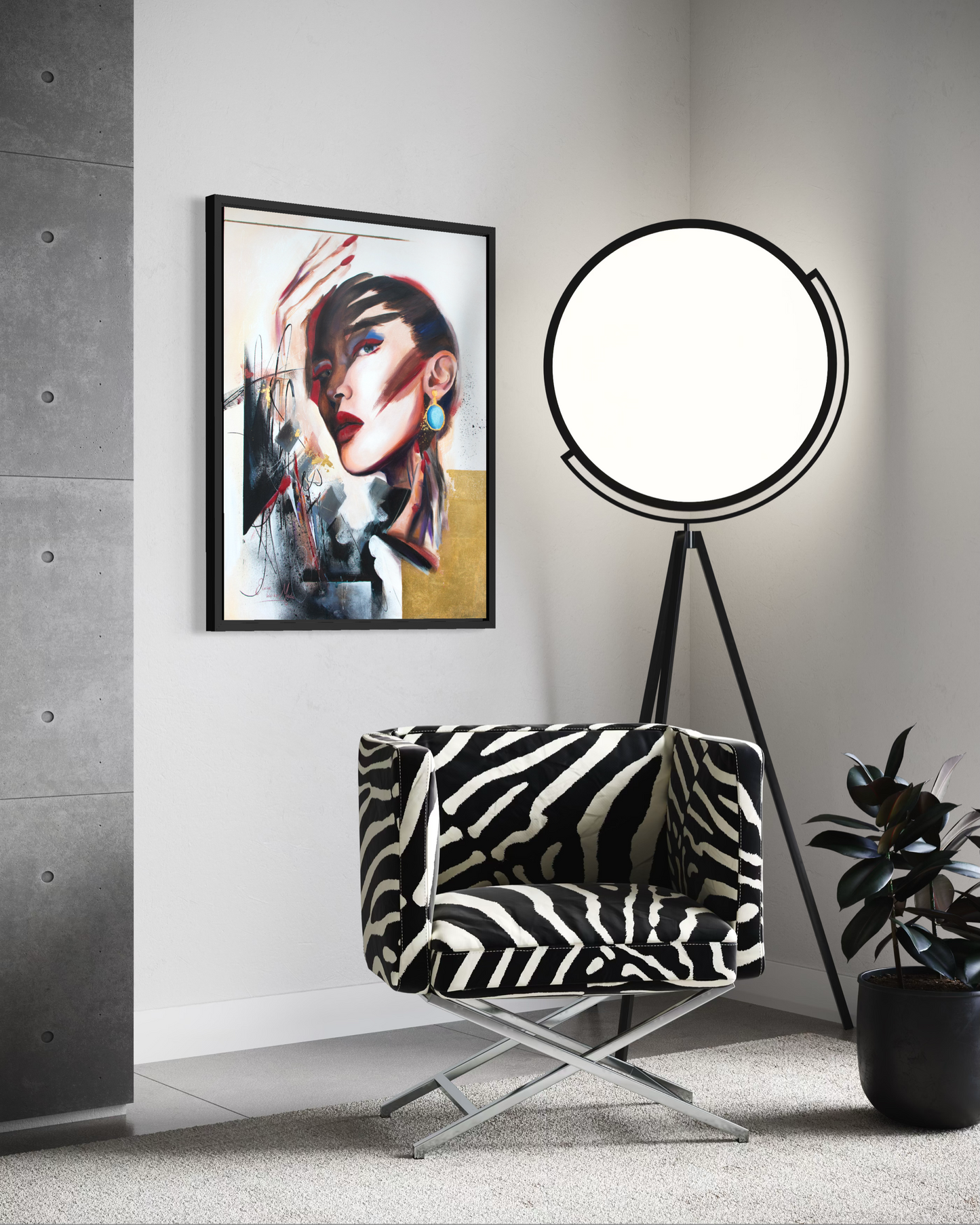 Canvas print 'Reflection'