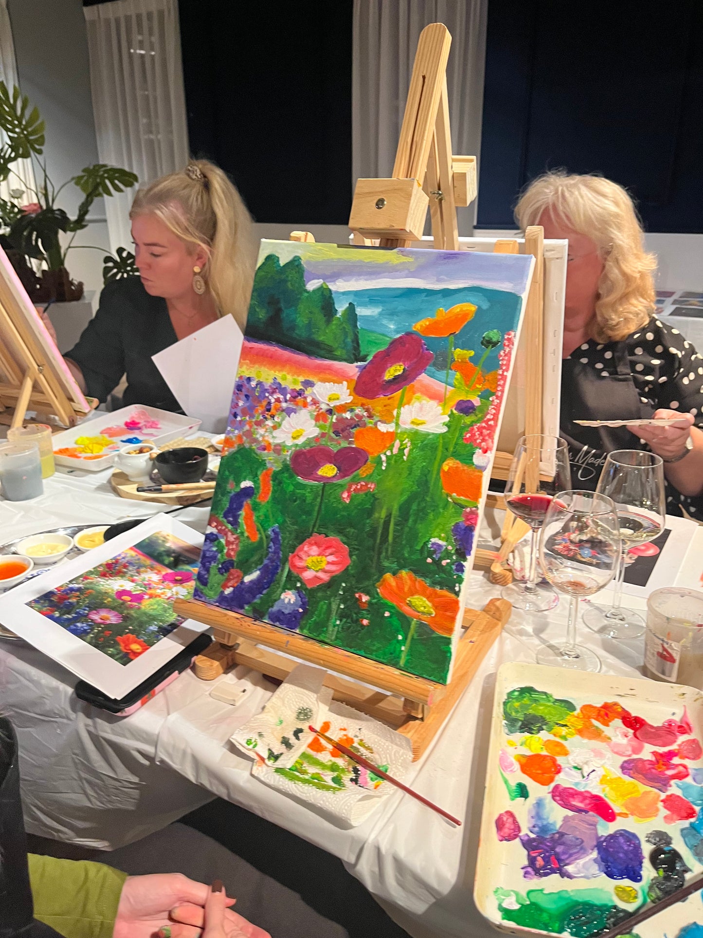 Workshop Bloemen schilderen 18 maart