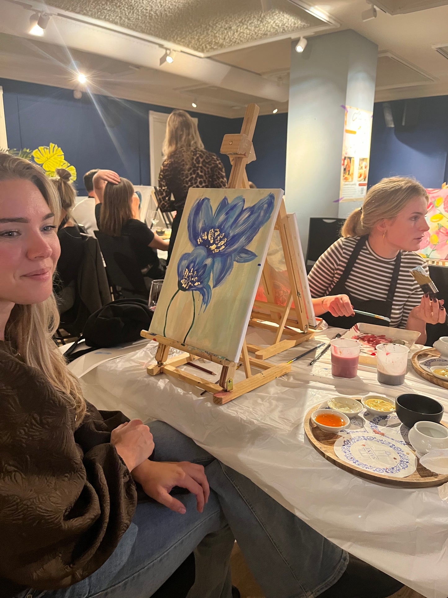 Workshop Bloemen schilderen 18 maart