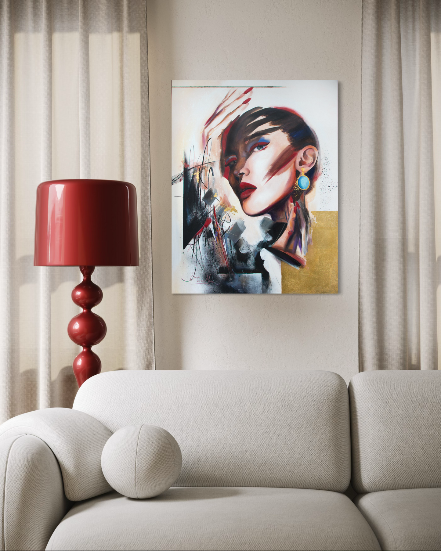 Canvas print 'Reflection'