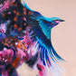 Canvas print 'She Flew Anyway'