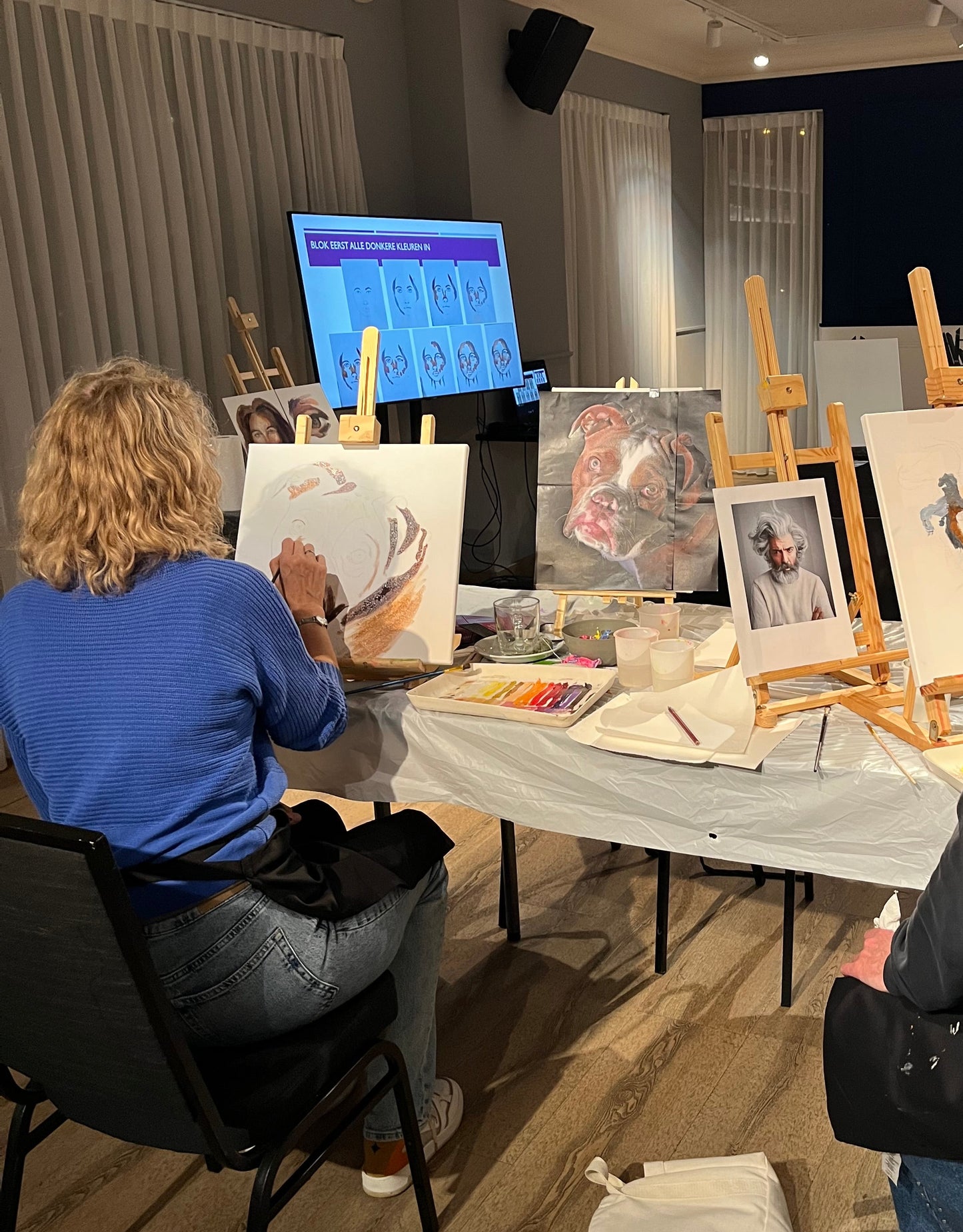 Workshop dierenportretten schilderen 25 maart