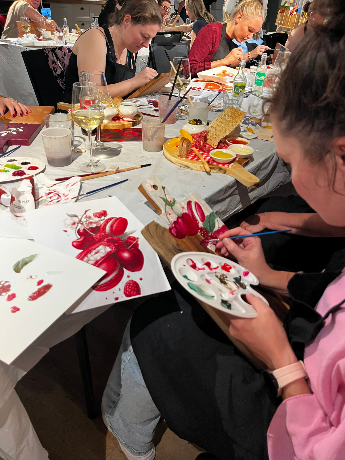 Paint & Sip | Borrelplanken schilderen | 29 januari