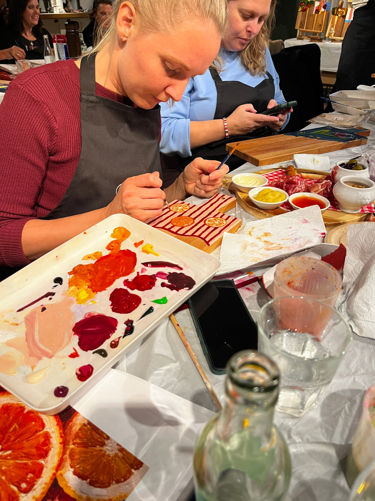 Paint & Sip | Borrelplanken schilderen | 29 januari
