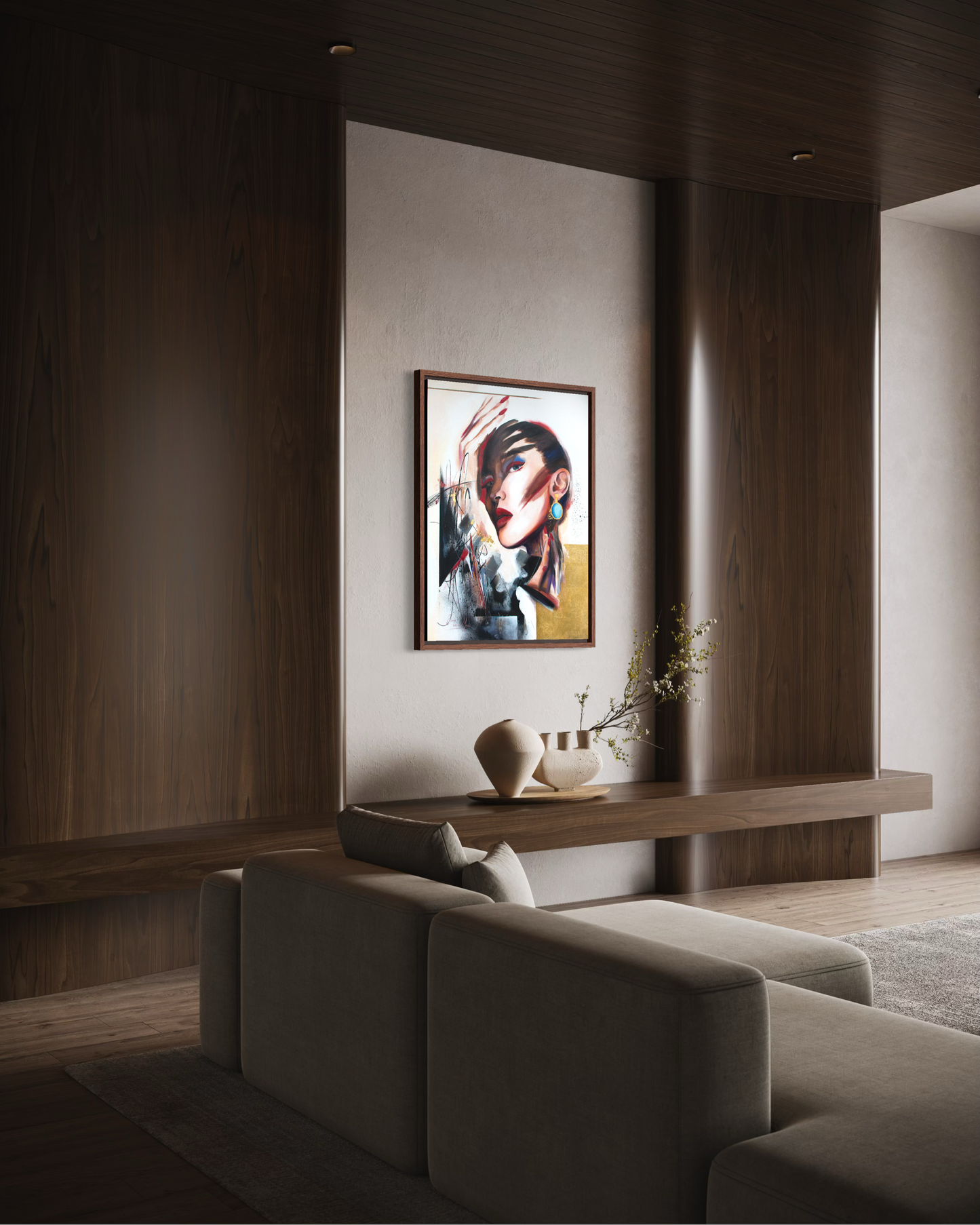 Canvas print 'Reflection'
