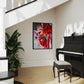 Canvas print 'The Royal Rouge'