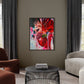 Canvas print 'The Royal Rouge'