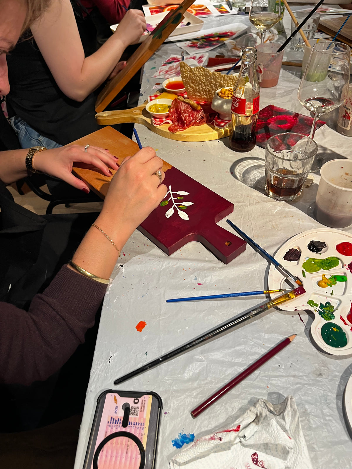 Paint & Sip | Borrelplanken schilderen | 29 januari