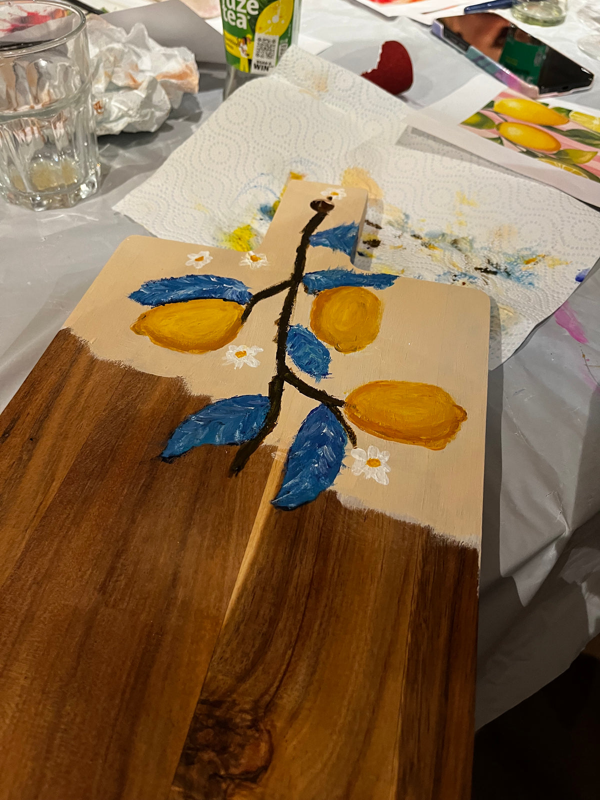 Paint & Sip | Borrelplanken schilderen | 29 januari