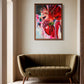 Canvas print 'The Royal Rouge'