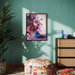 Canvas print 'Neon Night'