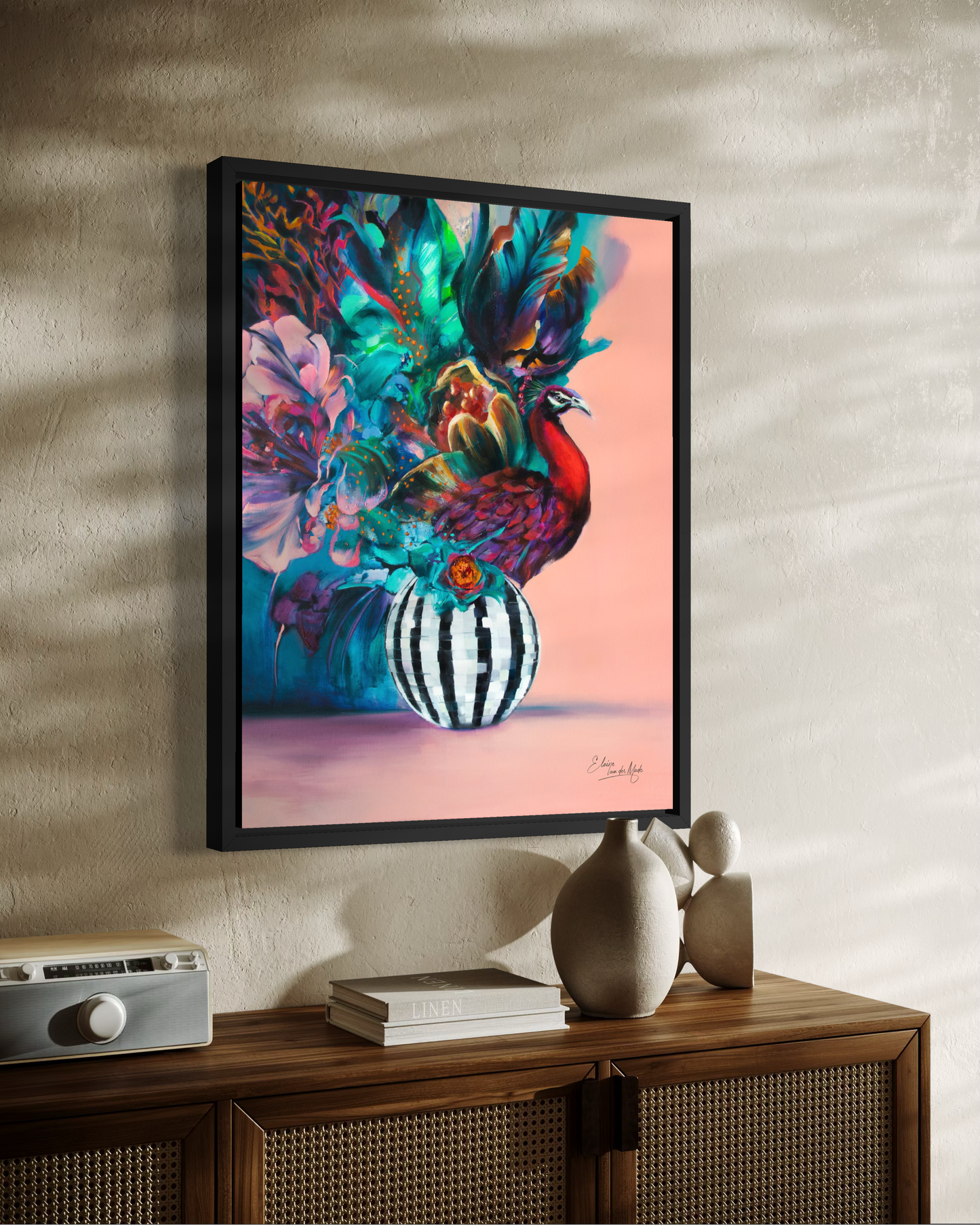 Canvas print 'Where Opposites Bloom'