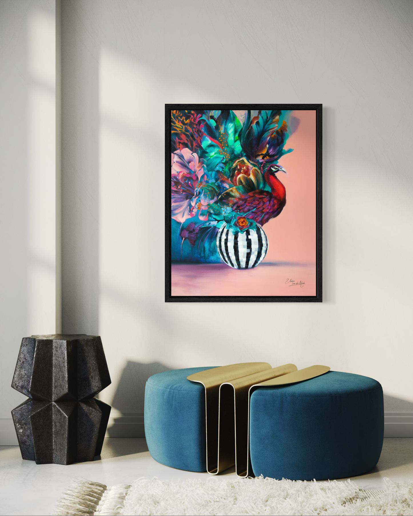 Canvas print 'Where Opposites Bloom'