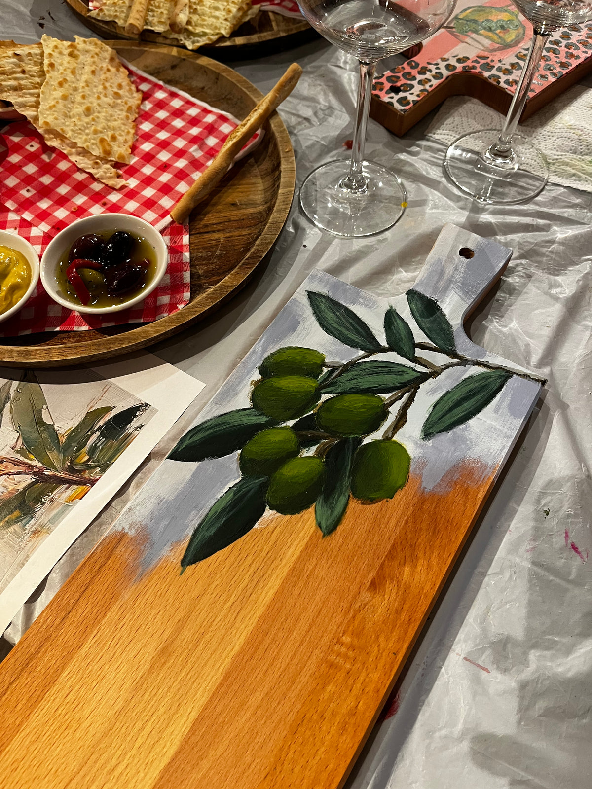 Paint & Sip | Borrelplanken schilderen | 29 januari